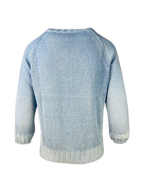 girocollo donna areografato azzurro Alessandro Aste | TEBE-SPRAYARTNUVOL